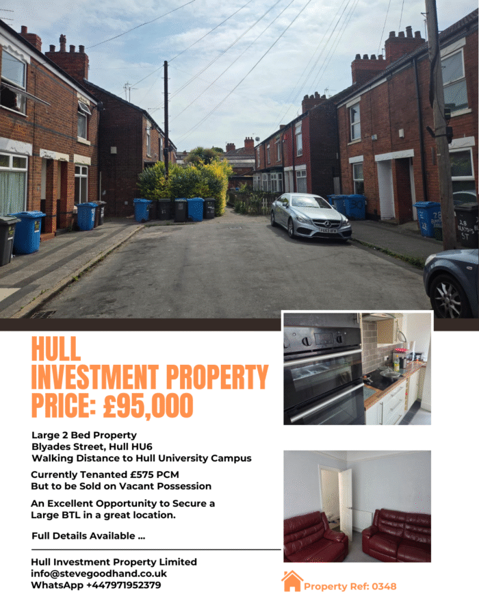Large 2 Bed BTL Hull HU6 Ref:0348 - Image 2