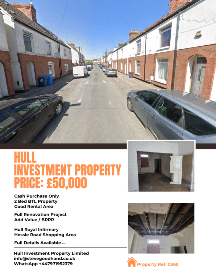 2 Bed BTL Hull HU3 Ref:0369 CASH SALE ONLY - Image 2