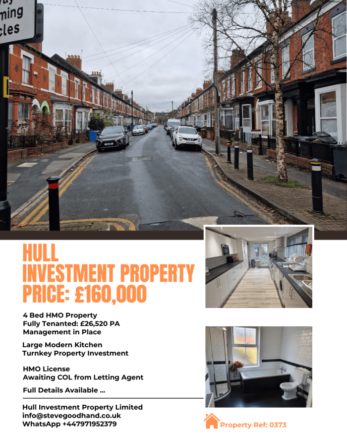 4 Bed HMO Hull HU3 Ref: 0373 (Awaiting COL) - Image 2