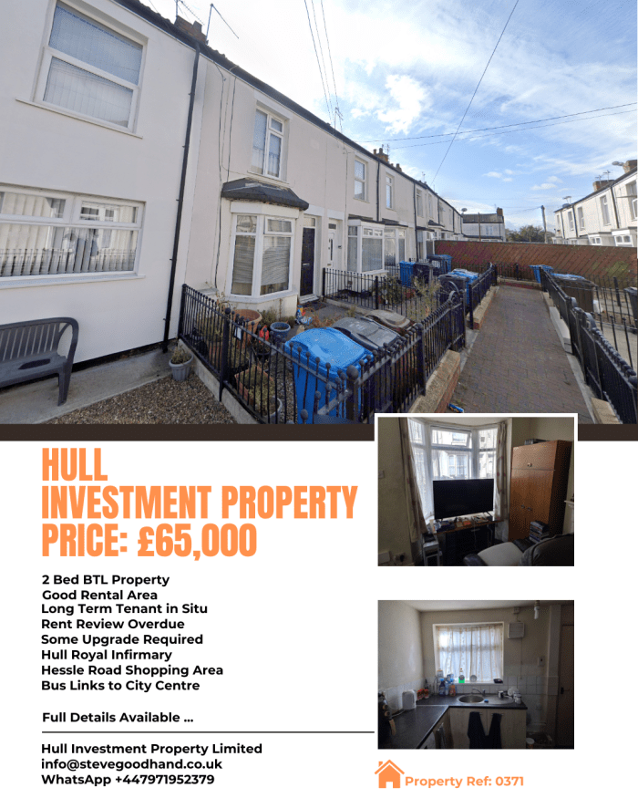 2 Bed BTL Hull HU3 Ref:0371 - Image 2
